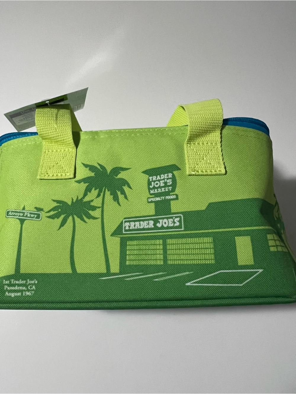 Trader Joe's Green Insulated Lunch Tote